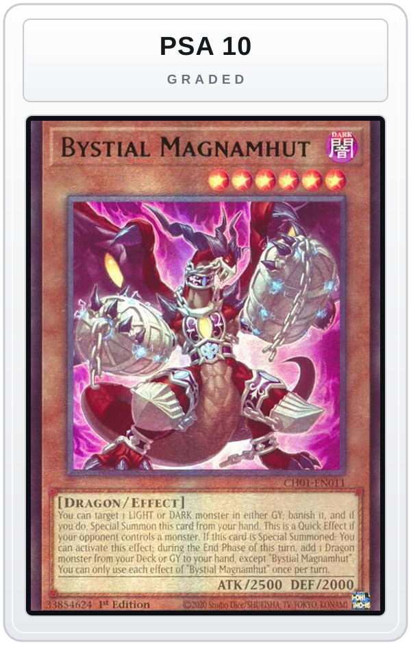 Graded - Bystial Magnamhut — PSA 10 graded overlay
