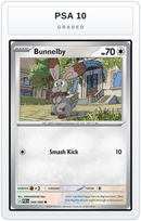 Graded - Bunnelby — PSA 10 graded overlay