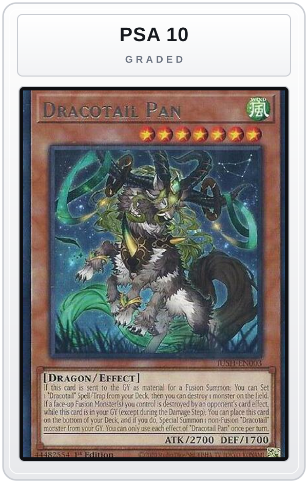 Graded - Dracotail Pan — PSA 10 graded overlay