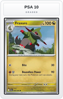 Graded - Fraxure — PSA 10 graded overlay