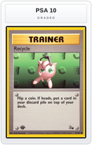 Graded - Recycle — PSA 10 graded overlay