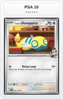 Graded - Larry's Dunsparce — PSA 10 graded overlay