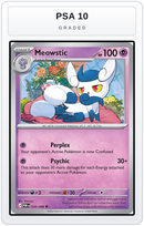 Graded - Meowstic — PSA 10 graded overlay