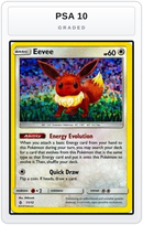 Graded - Eevee - 11/12 — PSA 10 graded overlay
