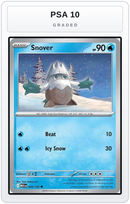 Graded - Snover - 035/132 — PSA 10 graded overlay