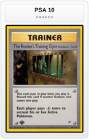 Graded - The Rocket's Training Gym — PSA 10 graded overlay