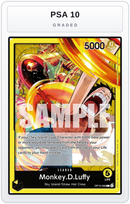 Graded - Monkey.D.Luffy (OP15-098) — PSA 10 graded overlay