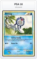Graded - Poliwag — PSA 10 graded overlay