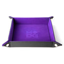 FanRoll: Leather Backed Fold Up Dice Tray