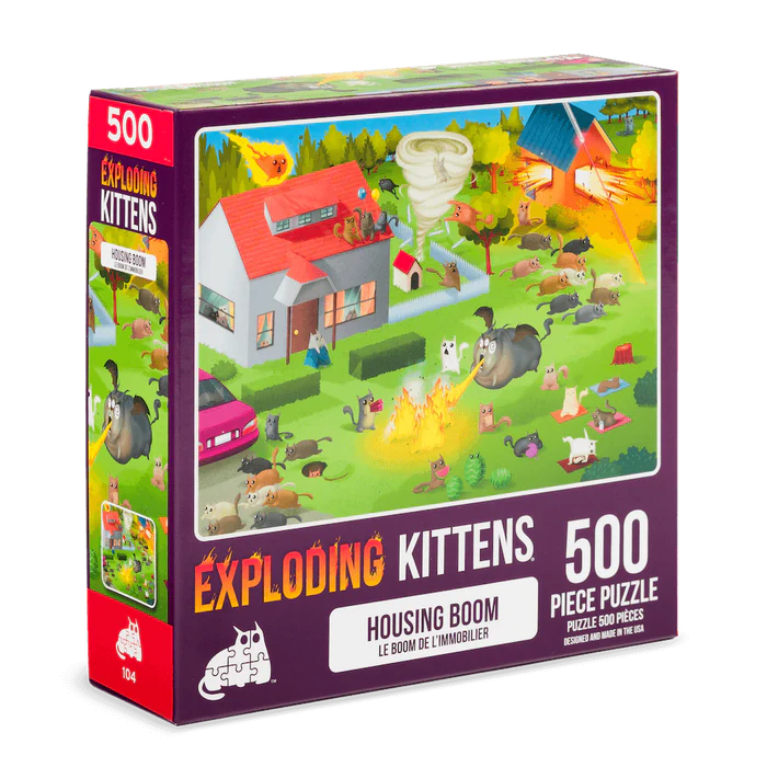 Exploding Kittens: Housing Boom 500pc