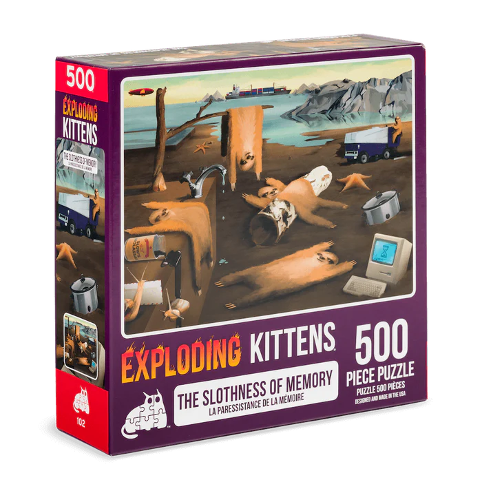 Exploding Kittens: The Slothness of Memory 500pc