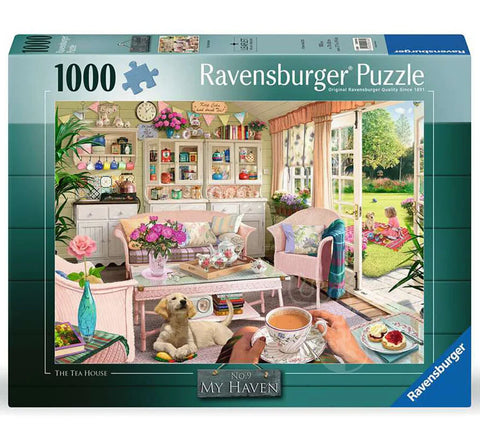 Ravensburger: My Haven #9 The Tea House 1000pc