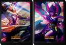 Riftbound Sleeves: Kayle vs Morgana