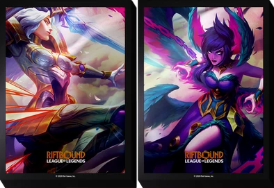 Riftbound Sleeves: Kayle vs Morgana