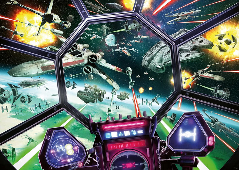 Ravensburger: Star Wars TIE Fighter Cockpit 1000pc