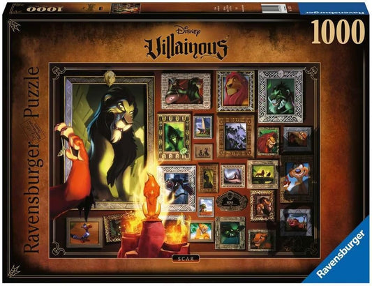 Ravensburger: Villainous Scar 1000pc