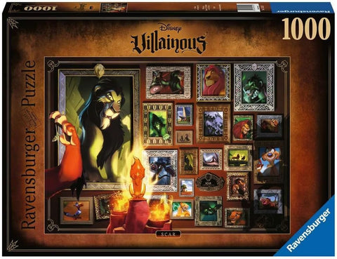 Ravensburger: Villainous Scar 1000pc