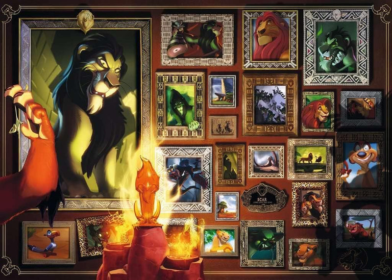Ravensburger: Villainous Scar 1000pc