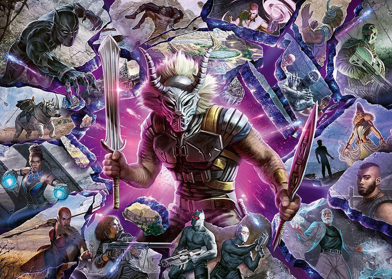 Ravensburger: Marvel Villainous Killmonger 1000pc