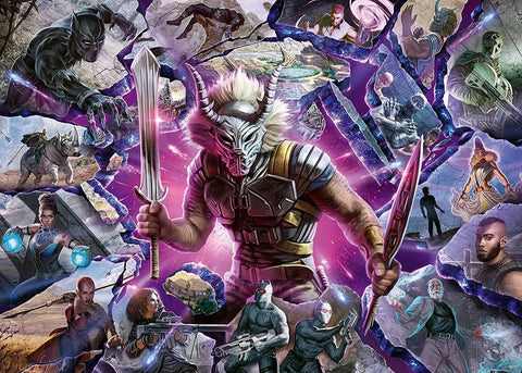 Ravensburger: Marvel Villainous Killmonger 1000pc
