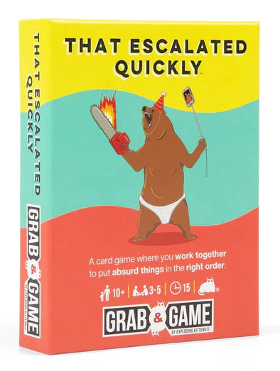 That Escalated Quickly: Grab and Game
