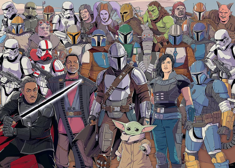Ravensburger: Star Wars Mandalorian Challenge 1000pc