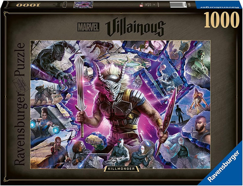Ravensburger: Marvel Villainous Killmonger 1000pc