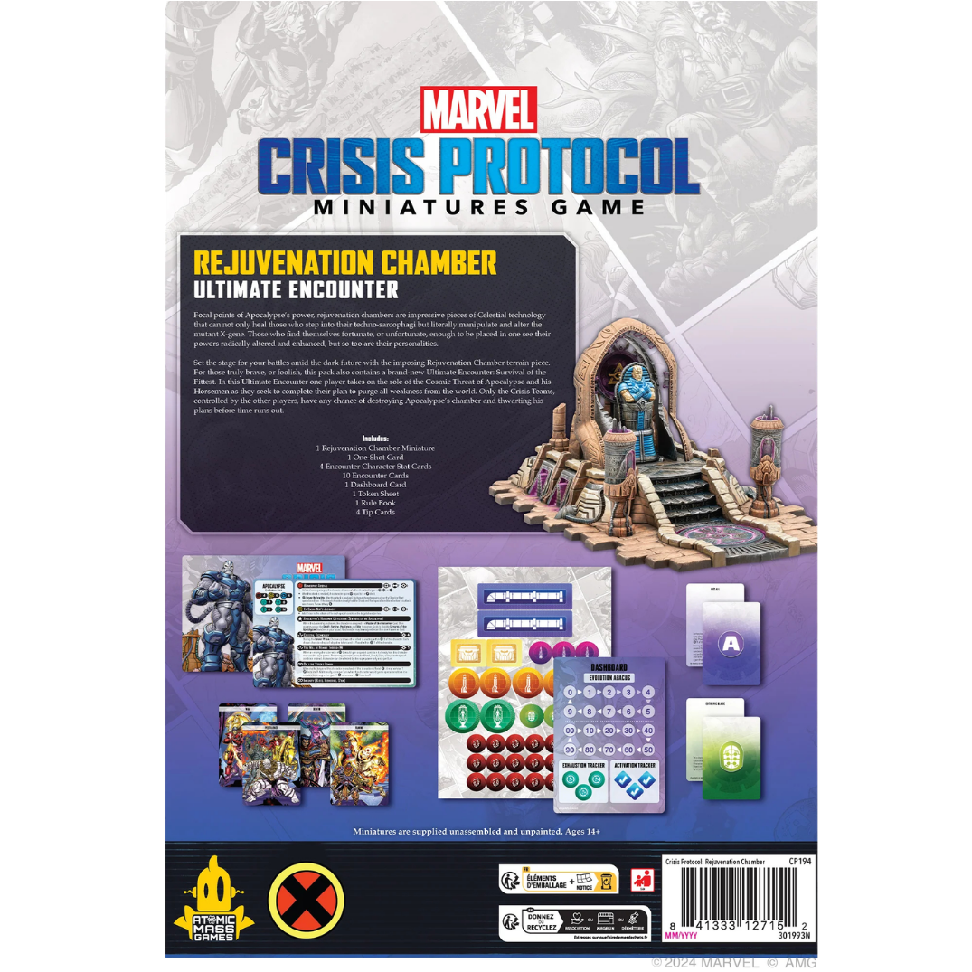 Marvel: Crisis Protocol: Rejuvenation Chamber - Terrain & Ultimate Encounter
