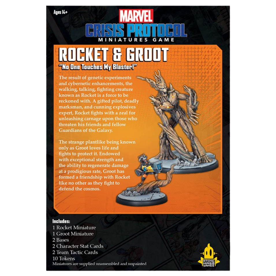 Marvel: Crisis Protocol: Rocket & Groot - Character Pack