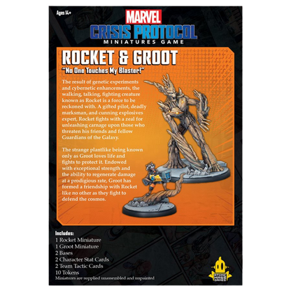 Marvel: Crisis Protocol: Rocket & Groot - Character Pack