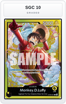 Graded - Monkey.D.Luffy (001) — SGC 10 graded overlay