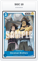 Graded - Decalvan Brothers — SGC 10 graded overlay