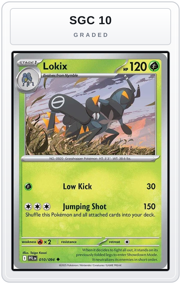 Graded - Lokix — SGC 10 graded overlay