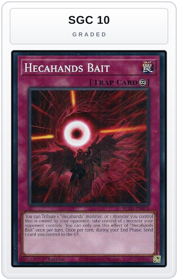 Graded - Hecahands Bait — SGC 10 graded overlay