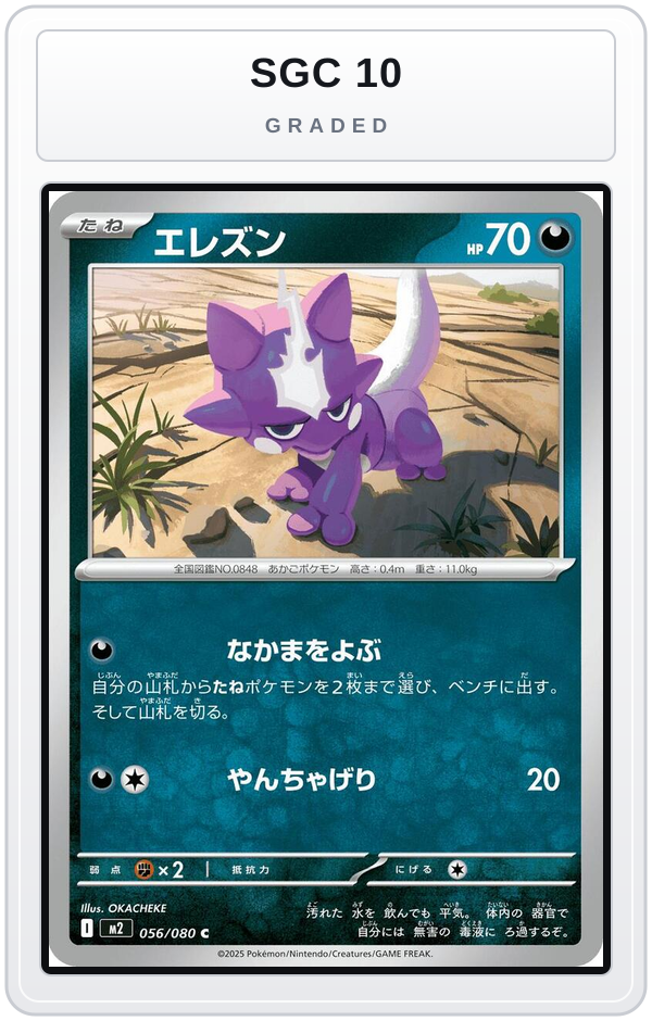 Graded - Toxel — SGC 10 graded overlay