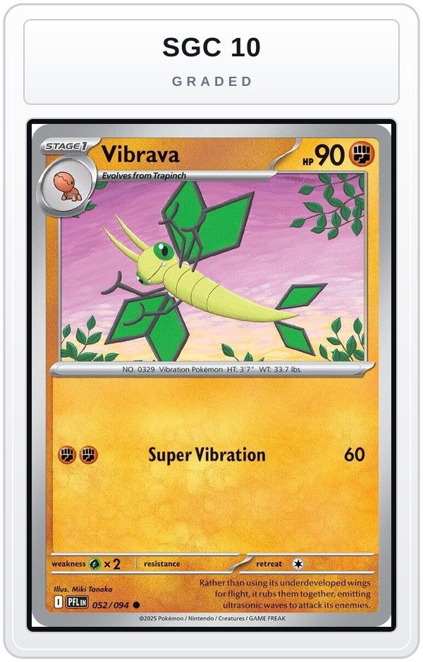 Graded - Vibrava — SGC 10 graded overlay