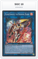 Graded - Flametongue the Burning Blade — SGC 10 graded overlay