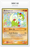 Graded - Breloom — SGC 10 graded overlay