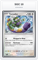 Graded - Tornadus — SGC 10 graded overlay
