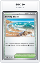 Graded - Surfing Beach — SGC 10 graded overlay