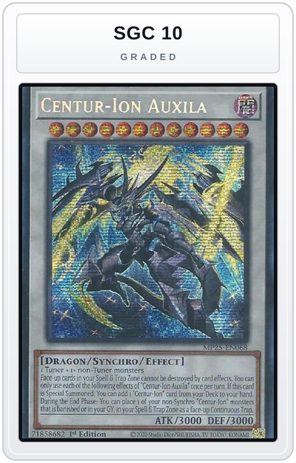 Graded - Centur-Ion Auxila — SGC 10 graded overlay