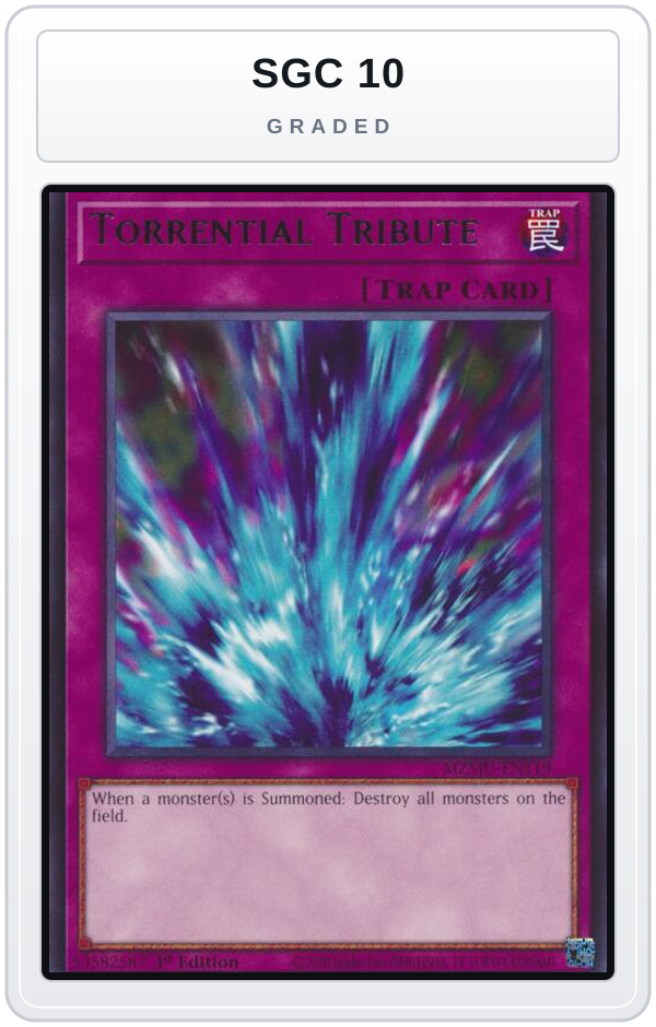 Graded - Torrential Tribute — SGC 10 graded overlay