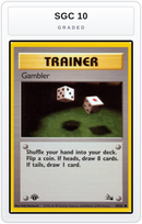 Graded - Gambler — SGC 10 graded overlay