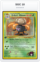 Graded - Erika's Gloom (45) — SGC 10 graded overlay