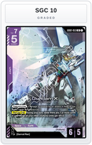Graded - Gundam X (GD02-053) — SGC 10 graded overlay