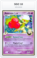 Graded - Roserade C — SGC 10 graded overlay