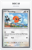 Graded - Fletchling — SGC 10 graded overlay