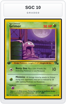 Graded - Grimer — SGC 10 graded overlay