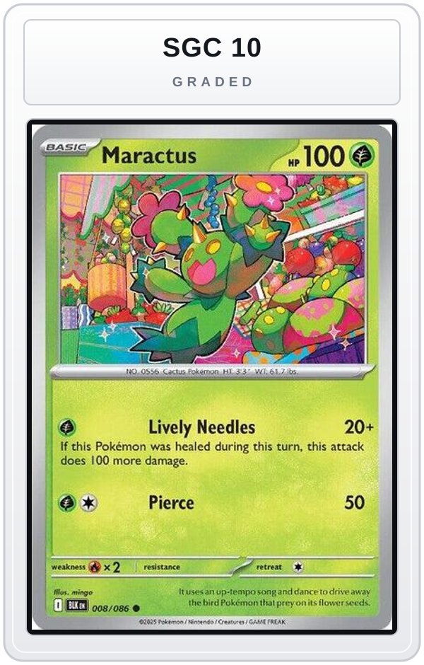 Graded - Maractus — SGC 10 graded overlay