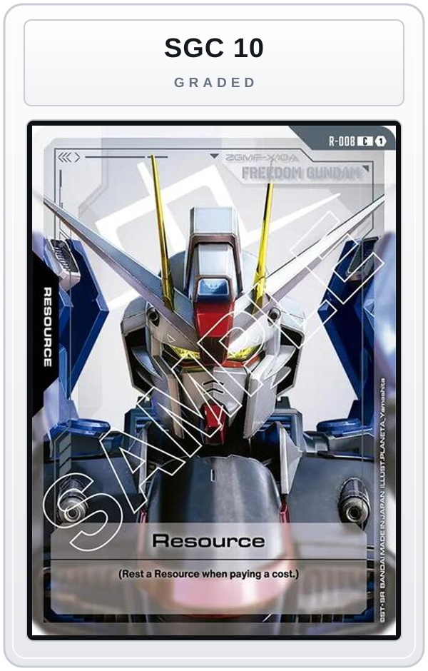 Graded - Resource (R-008) — SGC 10 graded overlay